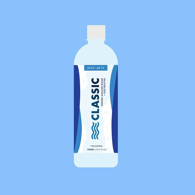 Water Tree Classic alkaline water bottle