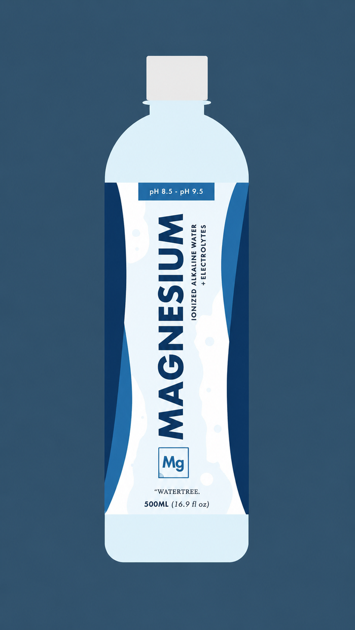 Water Tree Magnesium enriched alkaline water bottle