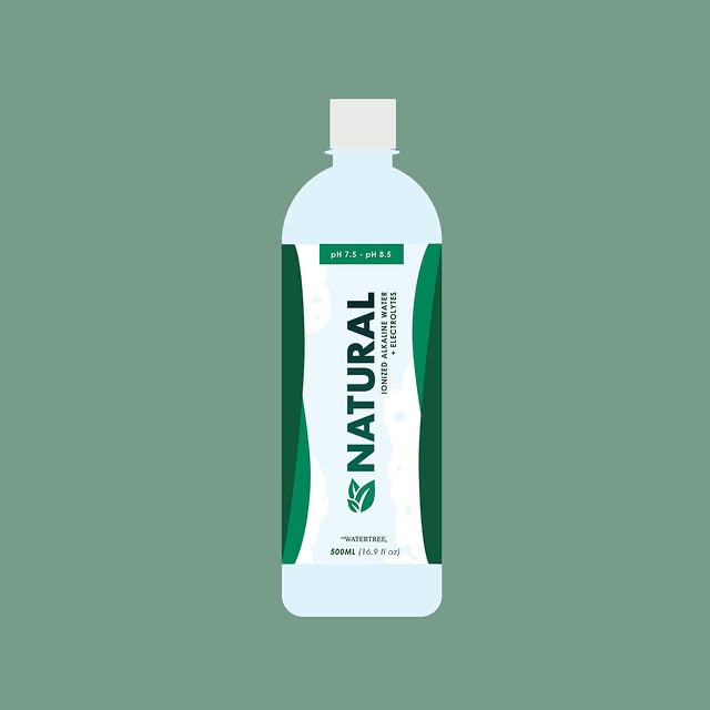 Water Tree Natural alkaline water bottle